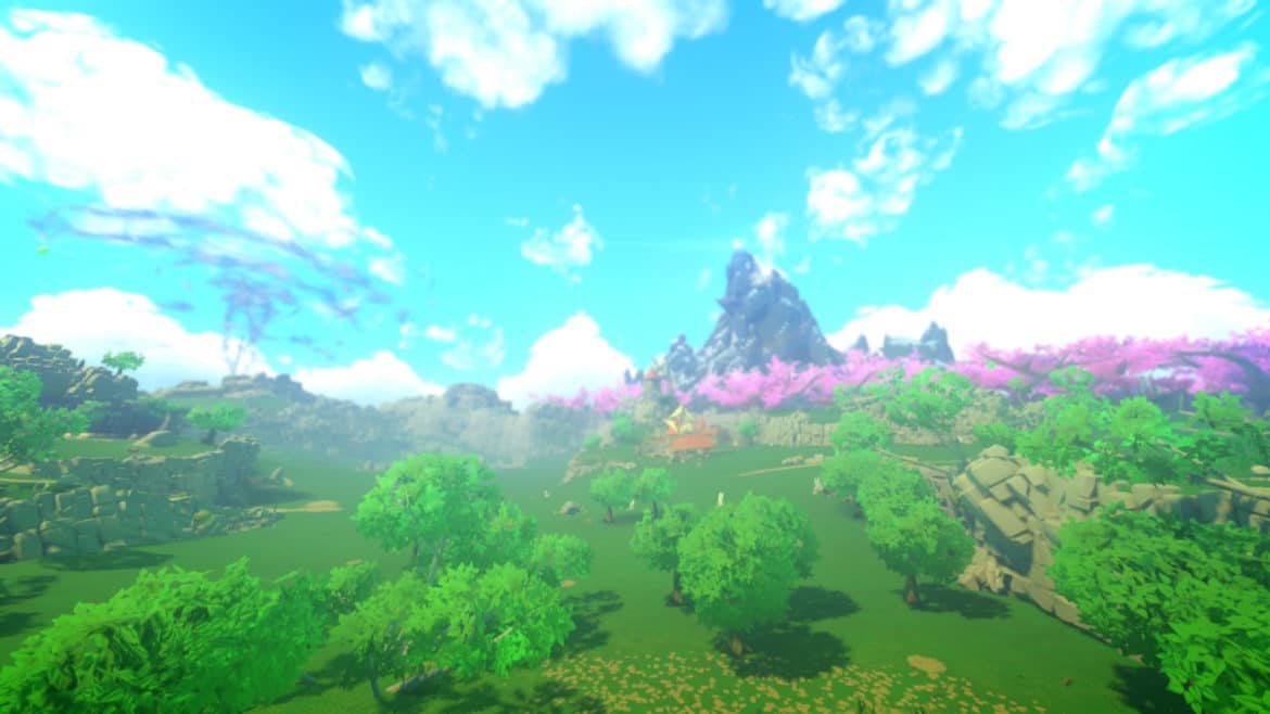 Test du jeu Yonder: The Cloud Catcher Chronicles paysage