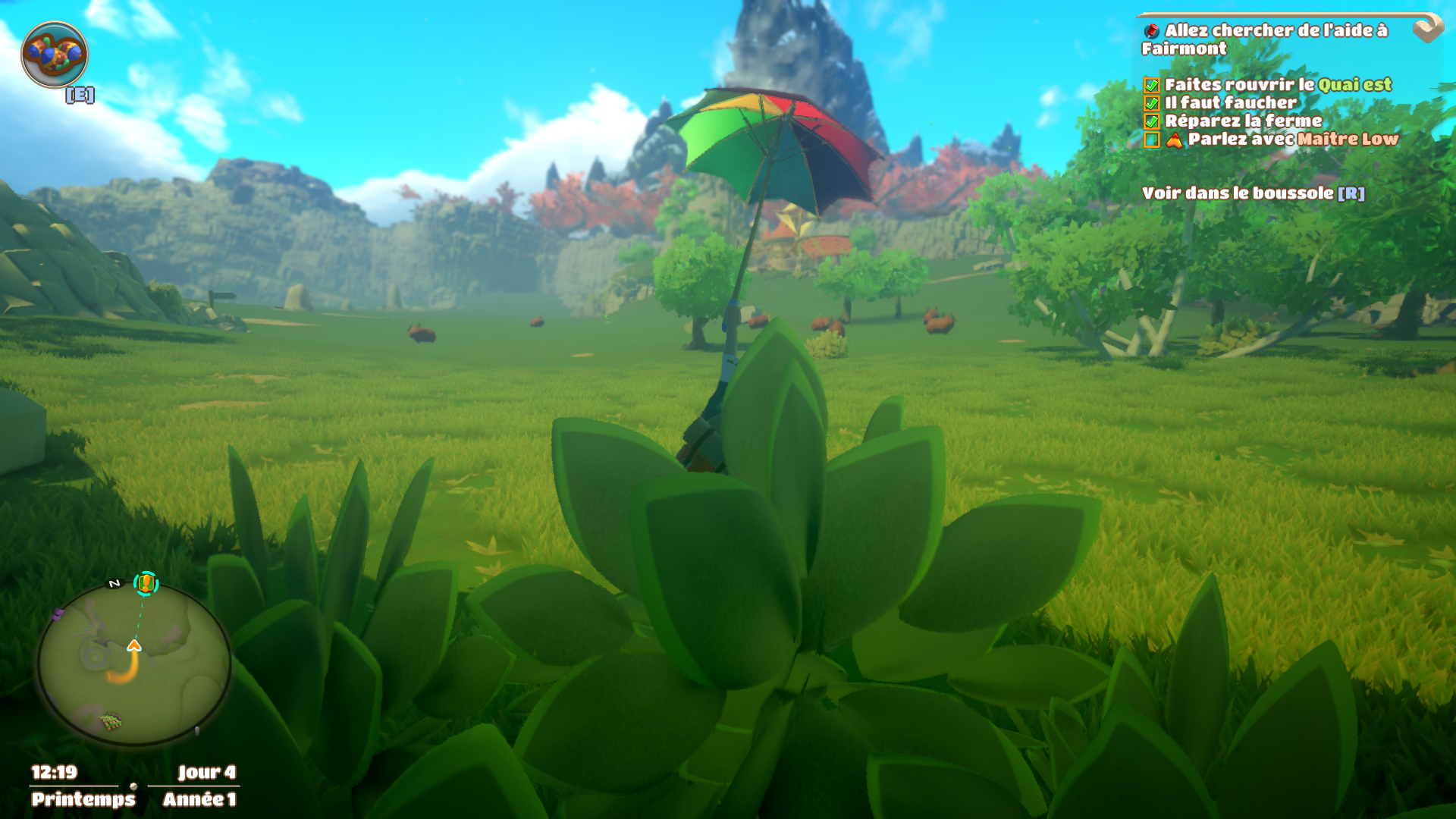 Yonder: The Cloud Catcher Chronicles paysage