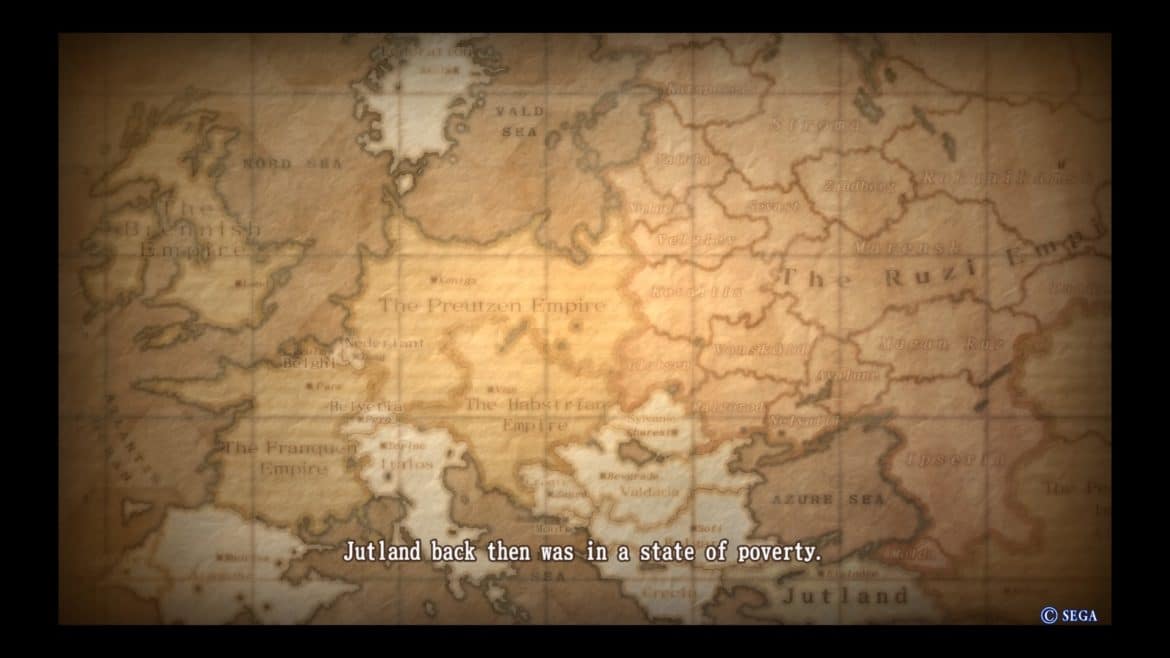 Valkyria Revolution hmm. Ça ressemble quand même beaucoup à l'Europe votre truc