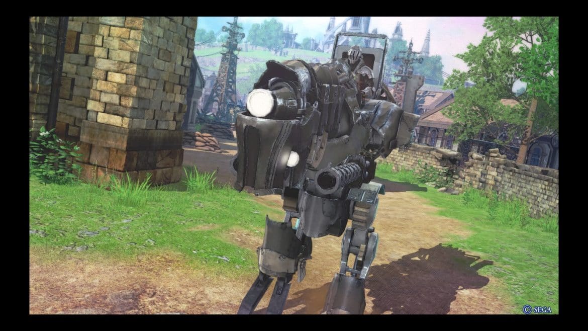 Valkyria Revolution Oh un robot. Cool.