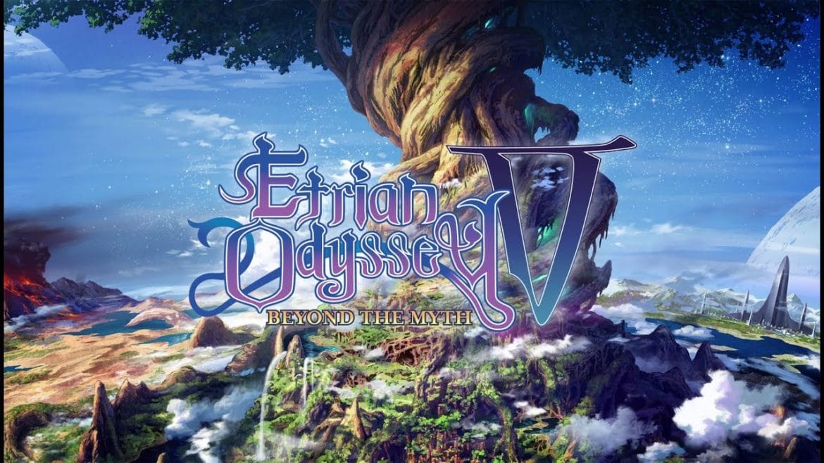 Etrian Odyssey V: Beyond The Myth title card