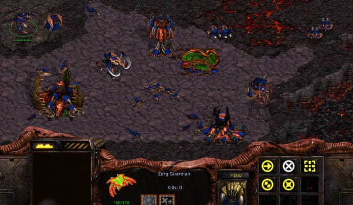 StarCraft Remastered zergs