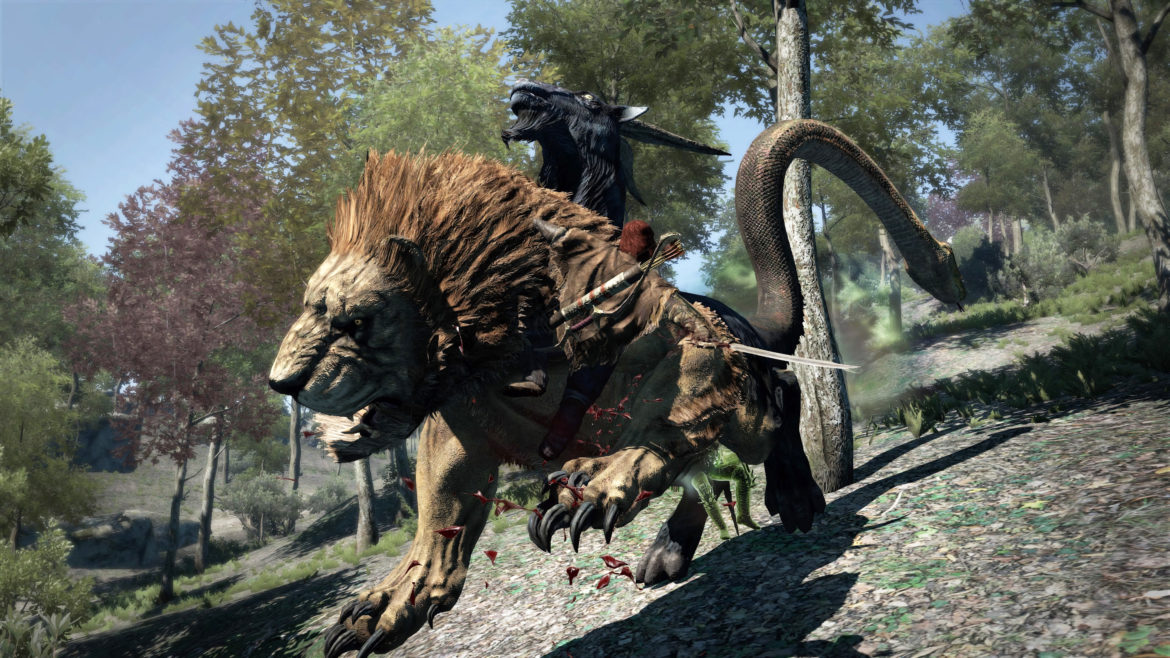 Dragon's Dogma: Dark Arisen Chevaucher une chimère