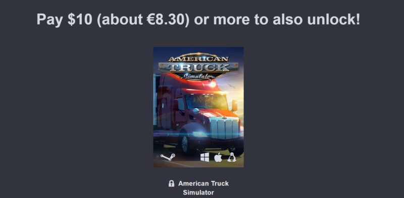 Humble Jumbo Bundle 9 palier 3 American Truck Simulator