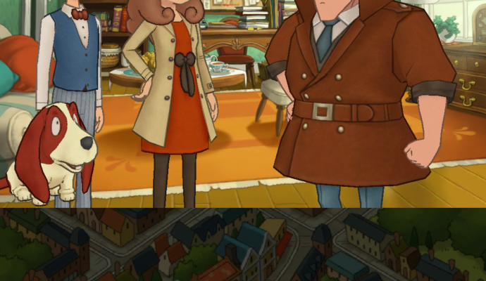 L'aventure Layton : Katrielle et la conspiration des millionnaires Musot