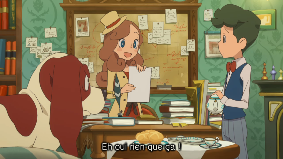 L'aventure Layton : Katrielle et la conspiration des millionnaires Team Kat