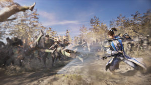 Dynasty Warriors 9 Man Chong combat