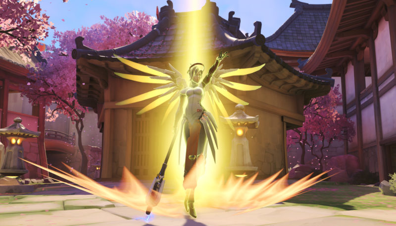 Overwatch Mercy résurrection