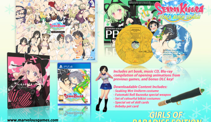 Senran Kagura Peach Beach Splash il manque des kleenex dans cette édition collector