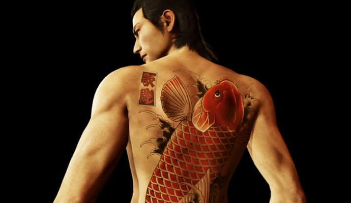 Yakuza Kiwami tatouage