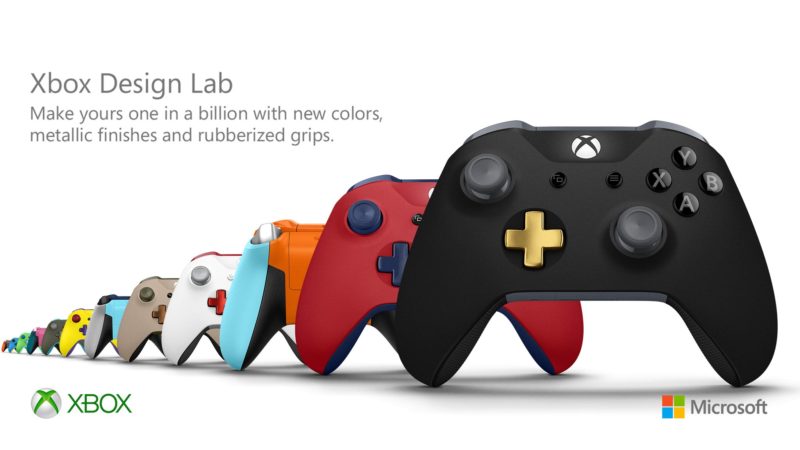 Xbox Design Lab modifier les couleurs de la manette