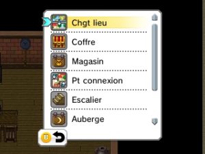 événements simplifiés afin de rendre plus simple l'utilisation de RPG Maker Fes