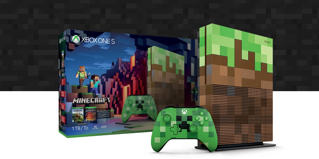 xbox one s minecraft