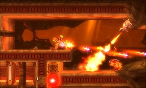 Metroid: Samus Returns feu