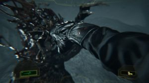 Resident Evil 7 coup de poing