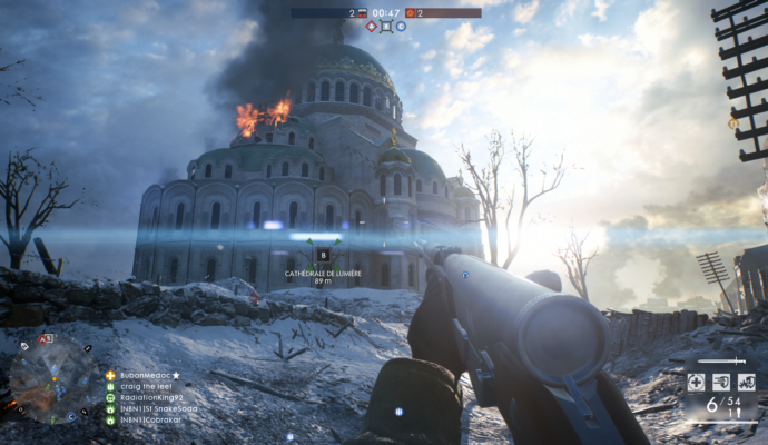 Battlefield 1: In the Name of the Tsar - Cathédrale