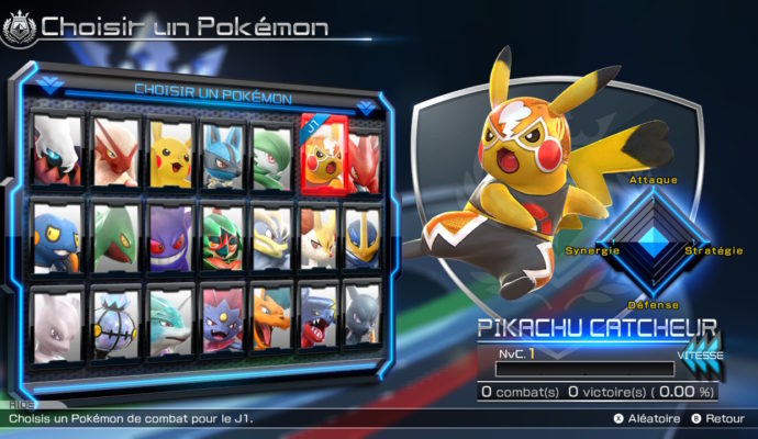 Pokkén Tournament DX - Sélection des Pokémon