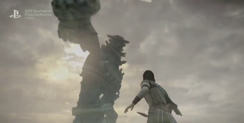 Shadow of the Colossus titan TGS 2017