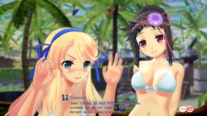 Senran Kagura: Peach Beach Splash pouet pouet