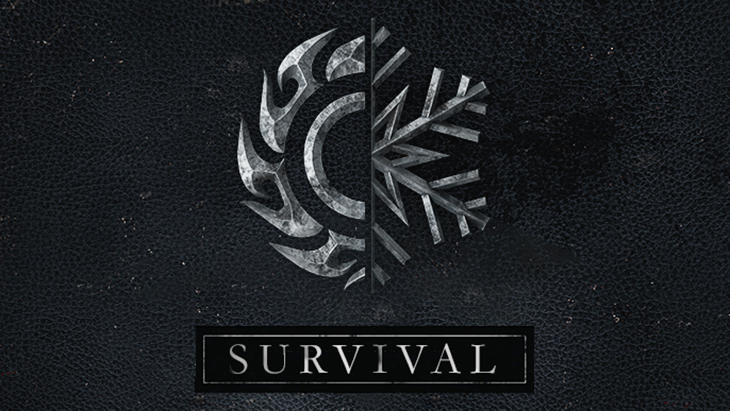 Skyrim logo mode survie