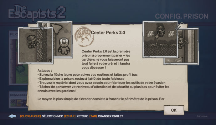 The Escapists 2 - descriptif carte