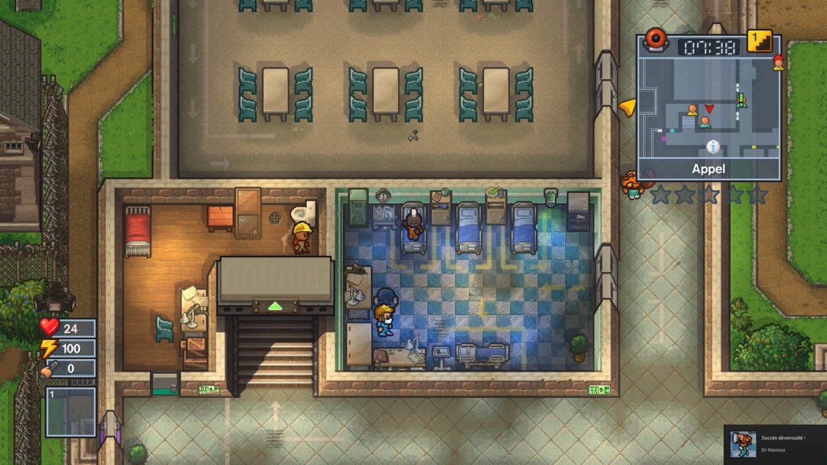 The Escapists 2 - hôpital