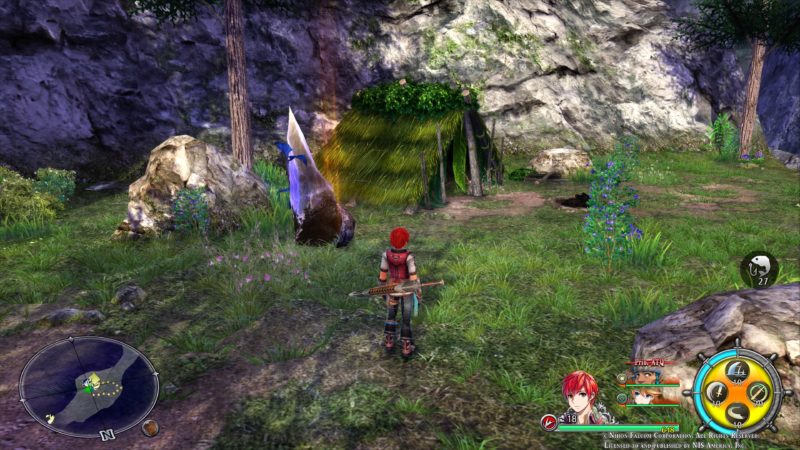 Test Ys VIII Lacrimosa of Dana - campement