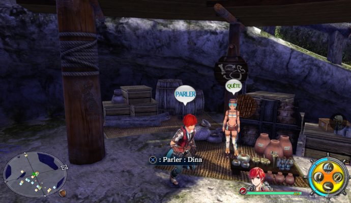 Test Ys VIII: Lacrimosa of Dana - Personnage donnant une quête