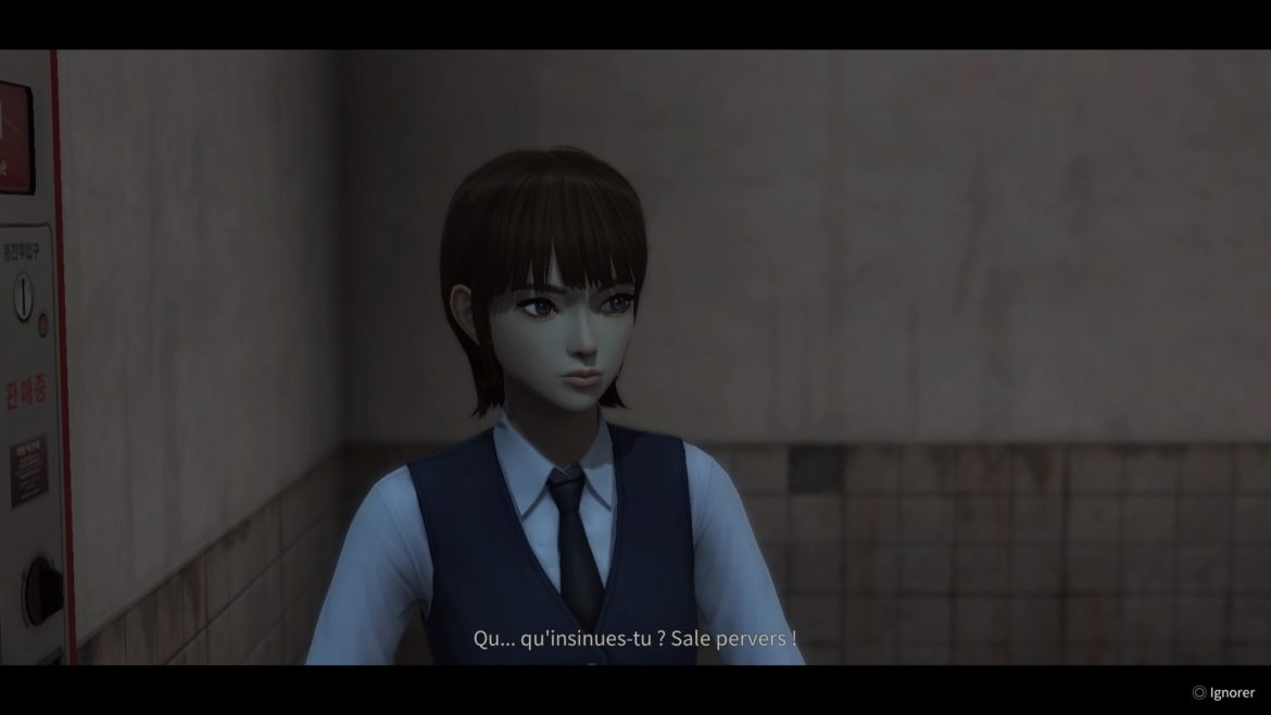 White Day: A Labyrinth Named School dialogue naze