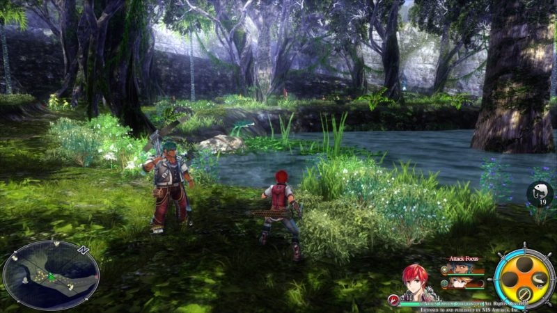 Ys VIII Lacrimosa of Dana - forêt