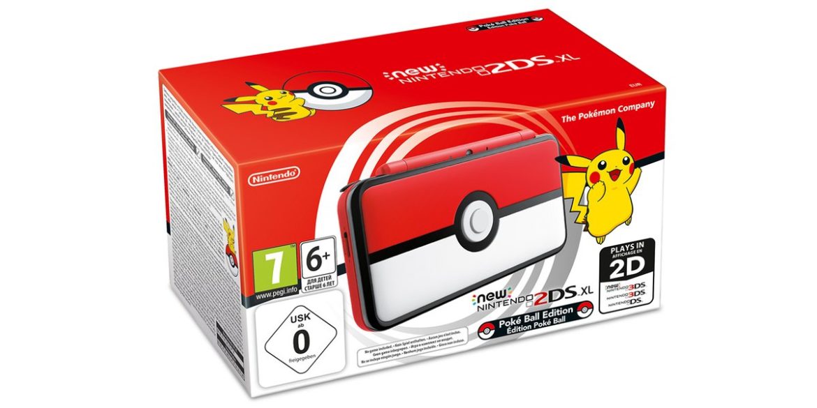 nintendo 2DS XL pokémon boîte