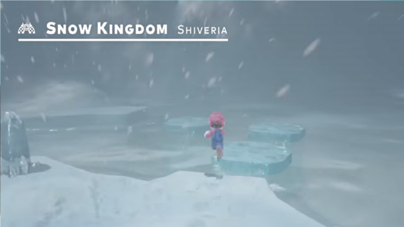 Super Mario Odyssey Snow kingdom