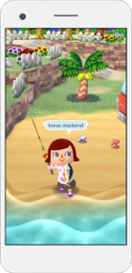 Animal Crossing: Pocket Camp la pêche