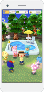 Animal Crossing Pocket Camp Installation piscine