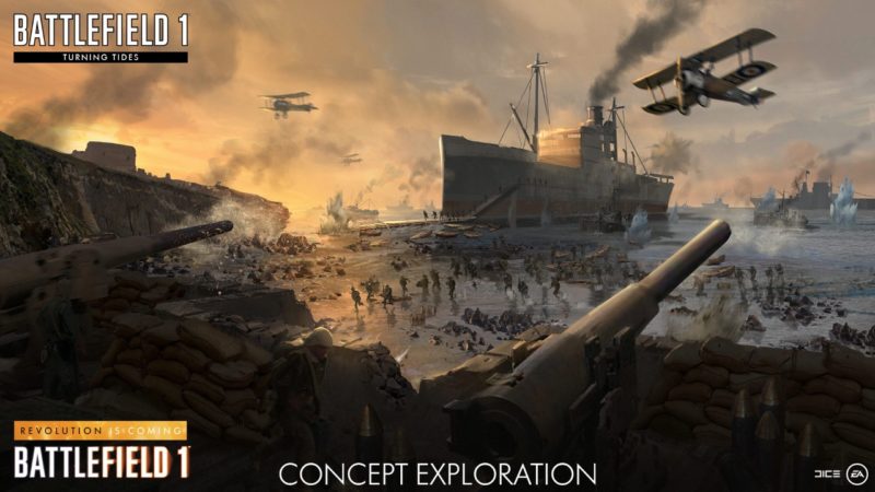 Battlefield 1: Turning Tides - Concept Art