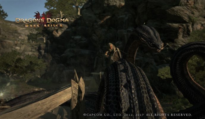 Dragon's Dogma: Dark Arisen surf sur une hydre