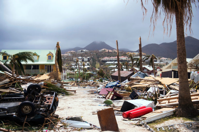 Danger Lane ouragan Irma