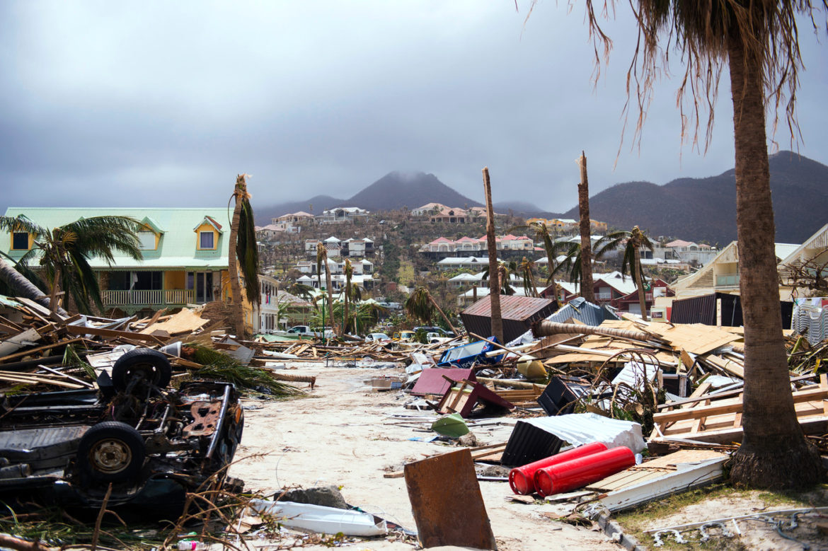 Danger Lane ouragan Irma