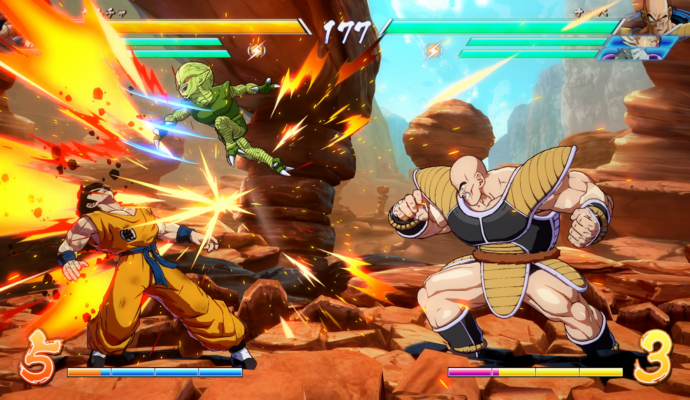 Dragon Ball FighterZ - Nappa et Yamcha