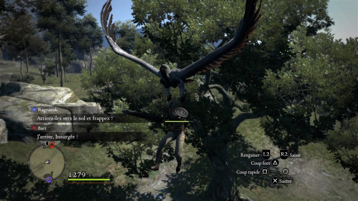 Dragon's Dogma: Dark Arisen combat harpies