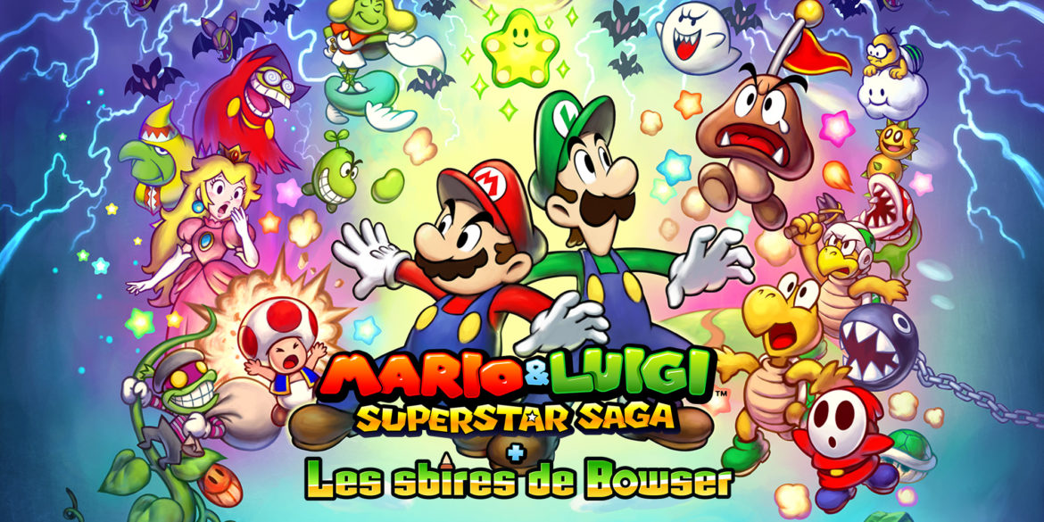 Mario & Luigi : Superstar Saga + Les sbires de Bowser titre