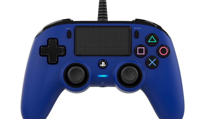 Nacon Compact Controller PS4 bleu - face avant