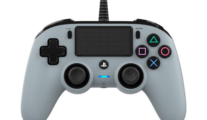 Nacon Compact Controller PS4 gris - face avant