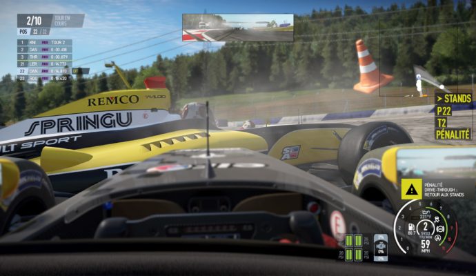 Project Cars 2 - Formule 1 collision