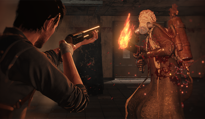 the Evil Within 2 lance flamme