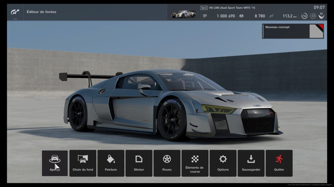 Test Gran Turismo Sport - Audi R8