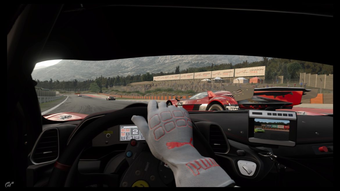 Test Gran Turismo Sport - Vue intérieur