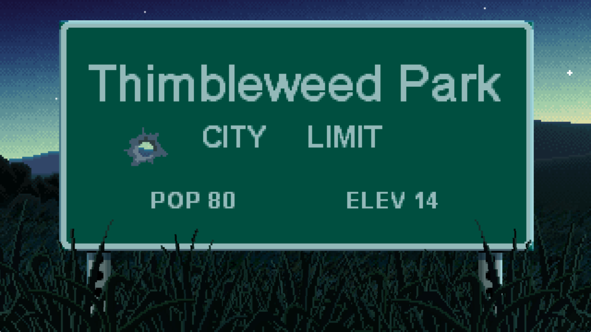 Thimbleweed Park panneau