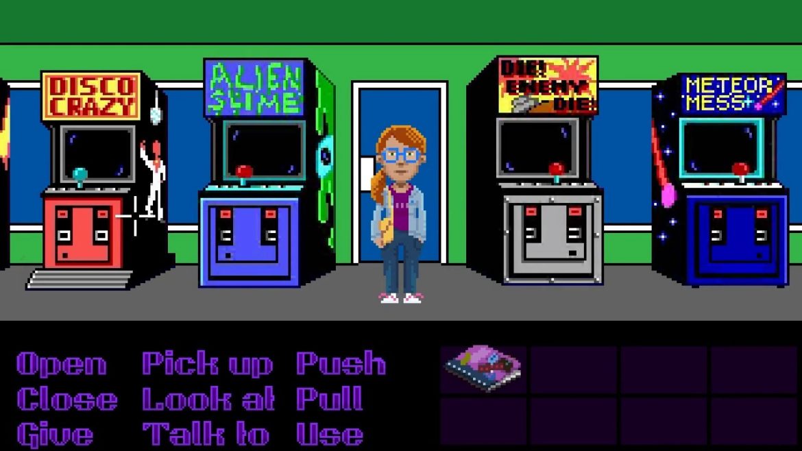 Thimbleweed Park arcade