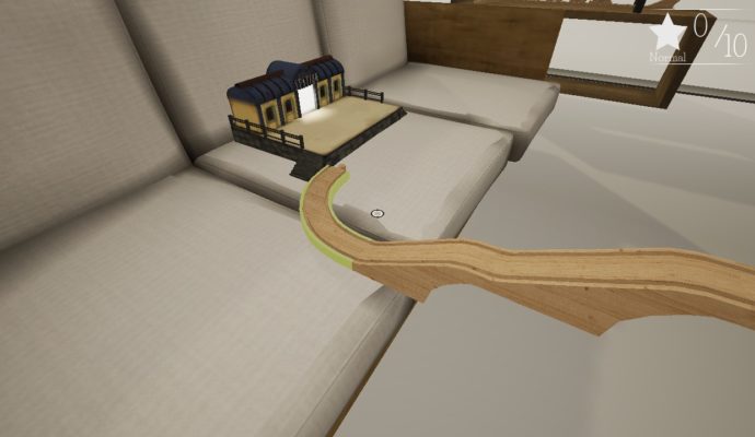 Tracks: The Train Set Game création voie vers la gare